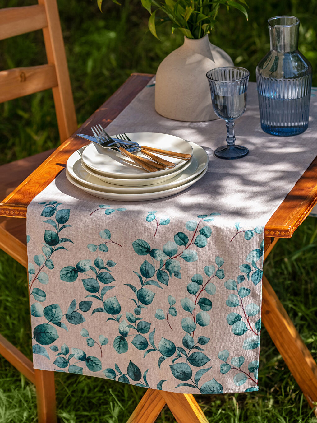 Karışık Baskılı Runner 45x135 cm