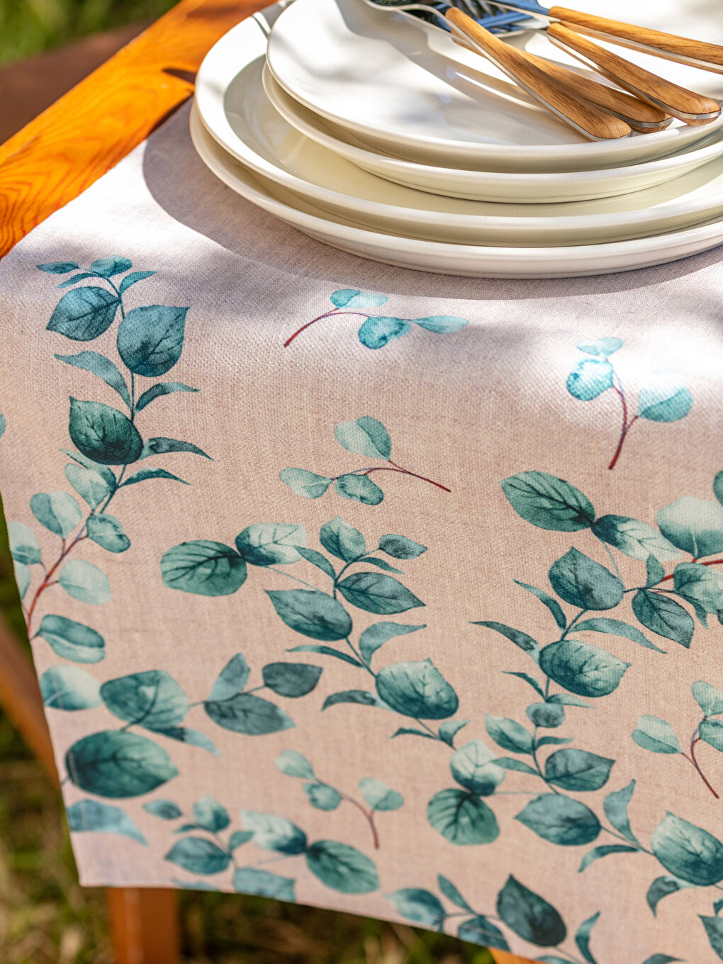 Karışık Baskılı Runner 45x135 cm-1