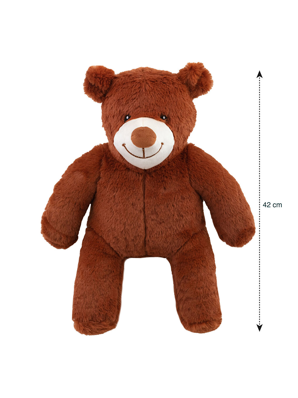 LCW HOME Kahverengi Pelüş Dolgulu Ayı Bebek Kırlent 42 Cm - 4