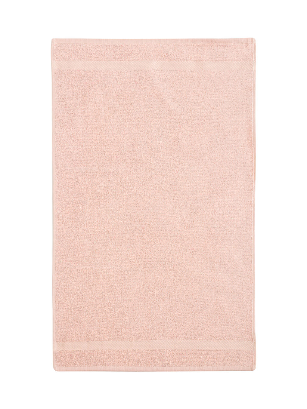 Pembe Düz Pamuklu Yüz Havlusu 50x80 cm-4