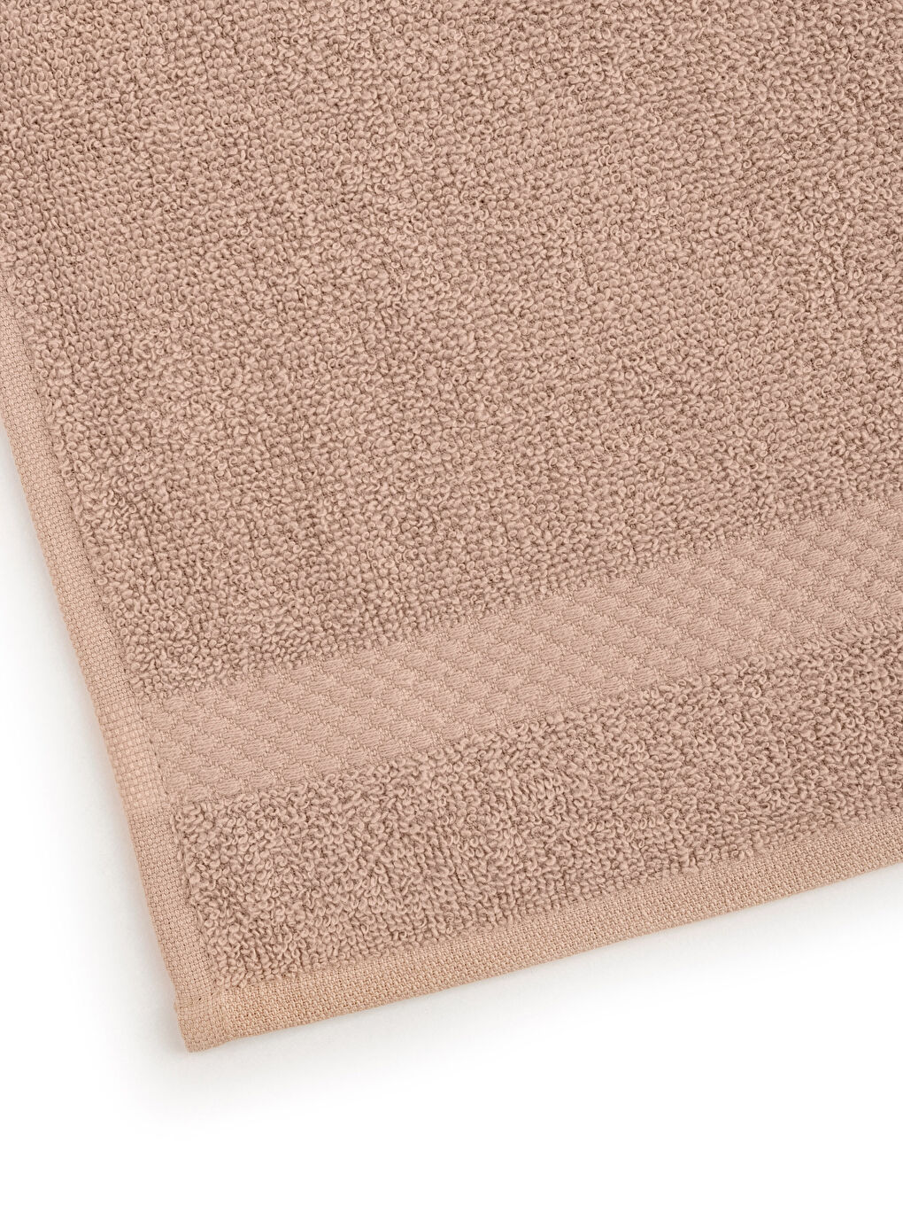 Однотонное хлопковое полотенце для рук 30x50 см-3