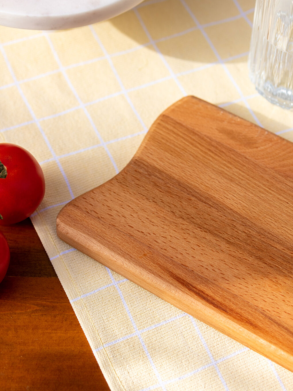 Flat Wooden Cutting Board 15x40x2 Cm-2