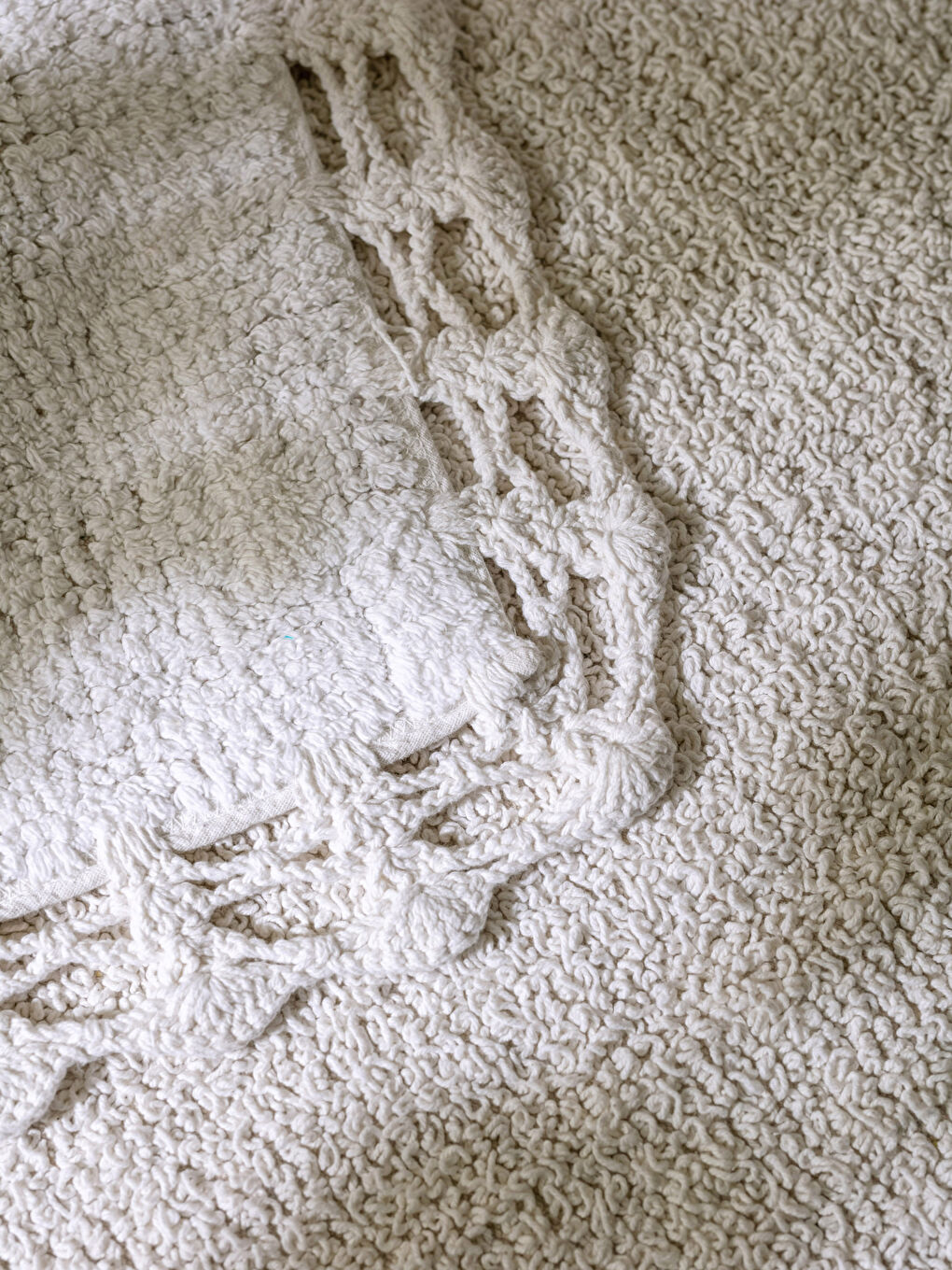 LCW HOME Lace Detailed Bath Mat 60x90 Cm -S2LY48Z8-QVC