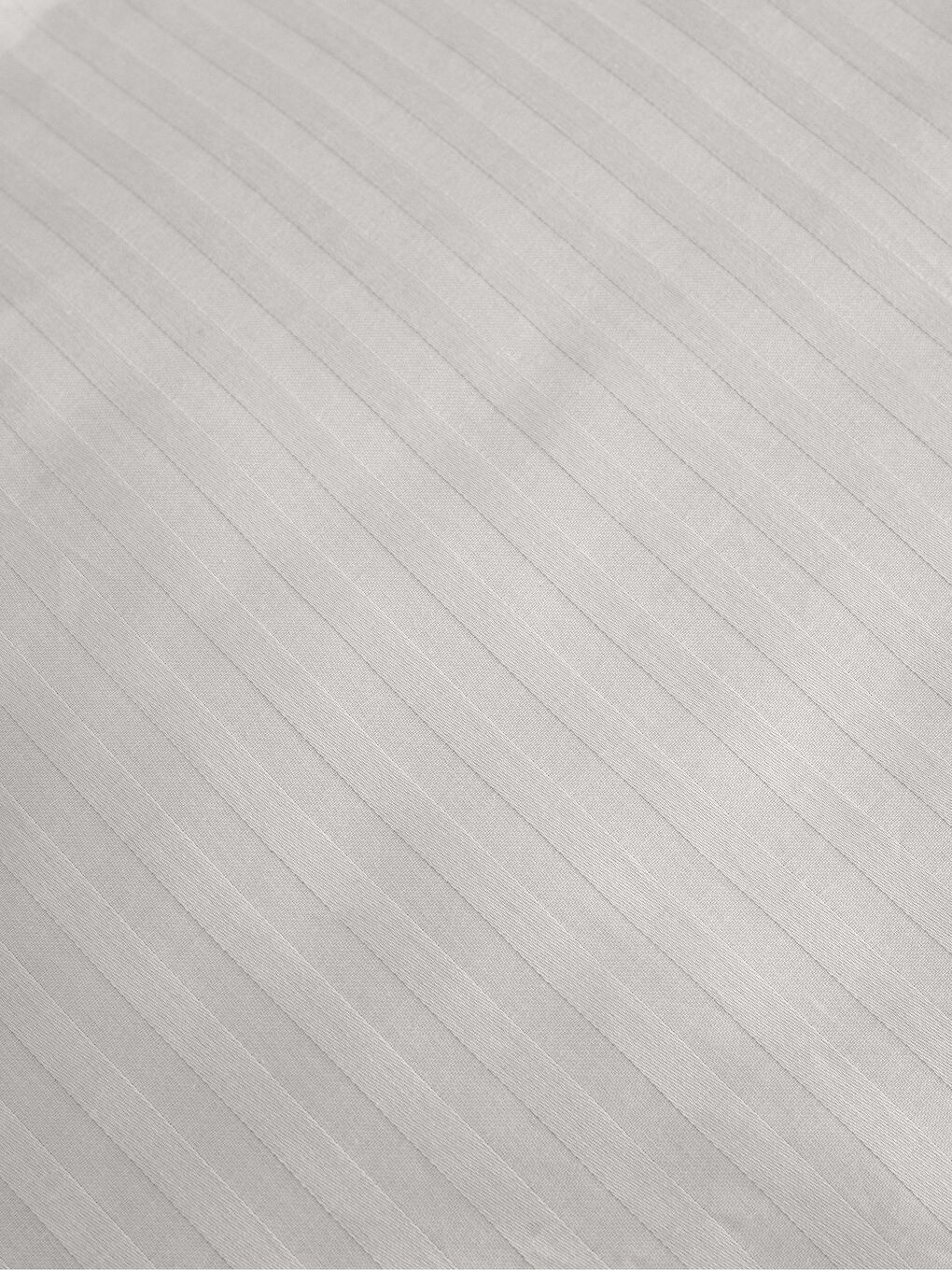 Beyaz Çizgili Pamuk Saten Çift Kişilik Nevresim Seti-4