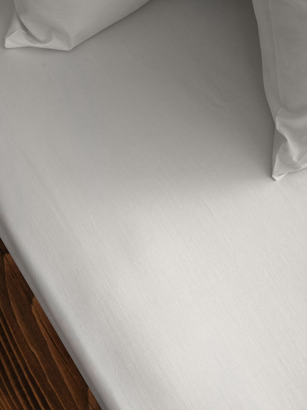 Beyaz Düz Pamuklu Çift Kişilik Çarşaf 260x280 cm-1