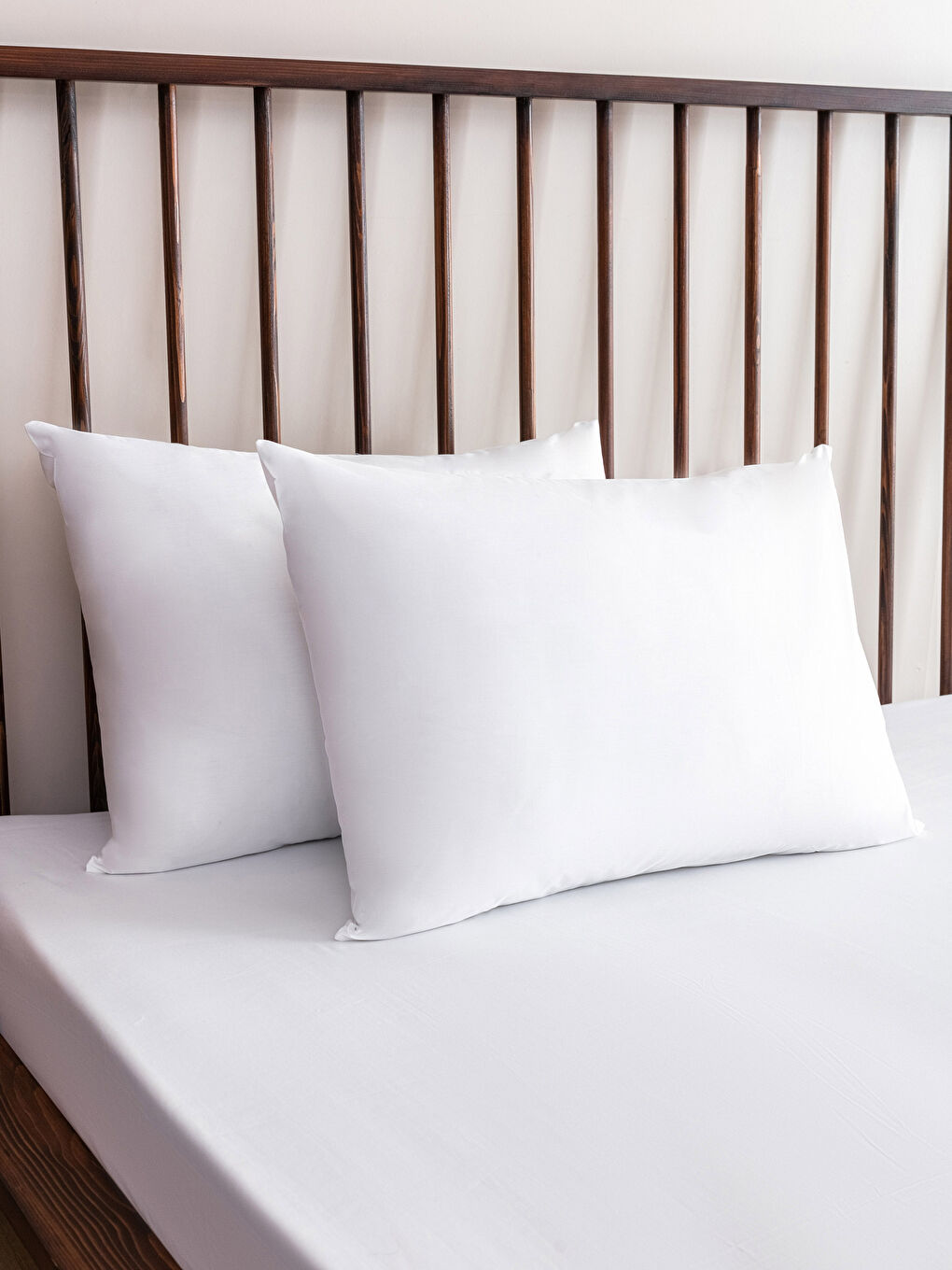 طقم غطاء لحاف مزدوج قطن سادة كبير الحجم-2