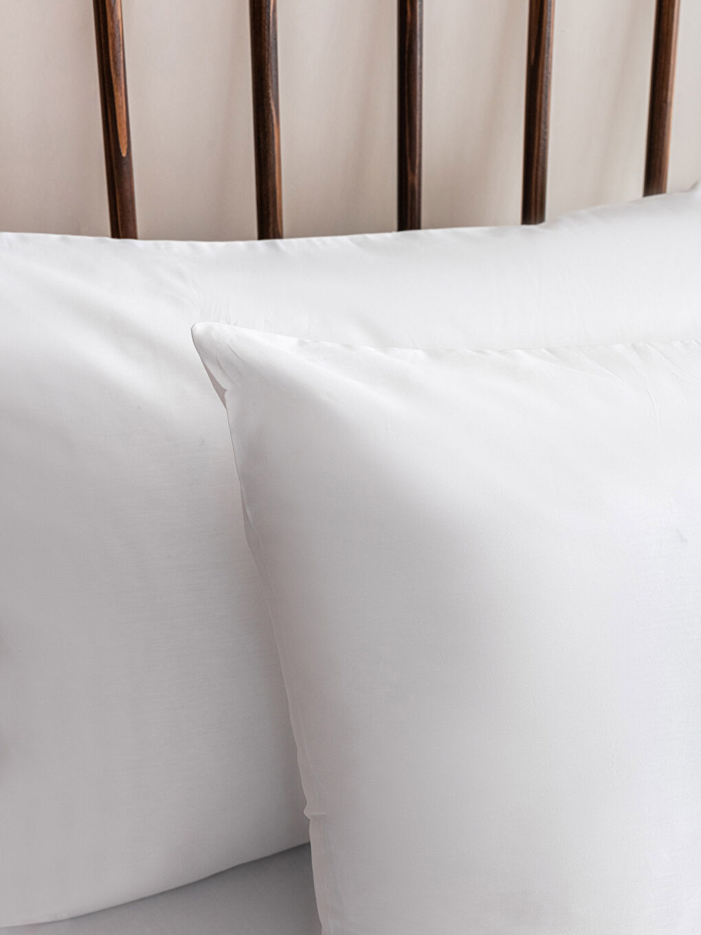 طقم غطاء لحاف مزدوج قطن سادة كبير الحجم-3