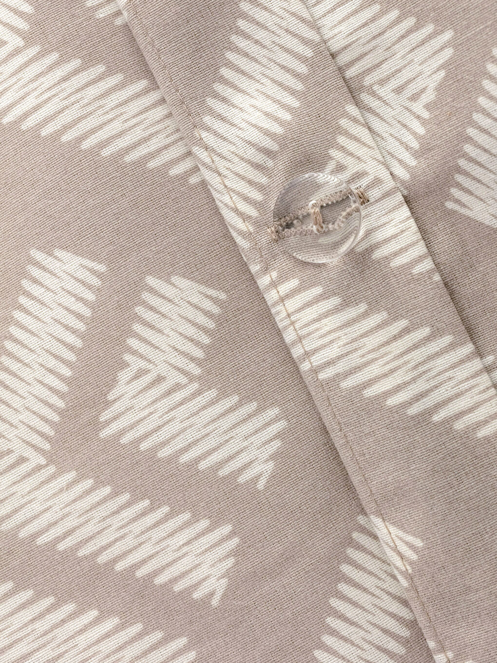 Bej Desenli Tek Kişilik Nevresim Seti-5