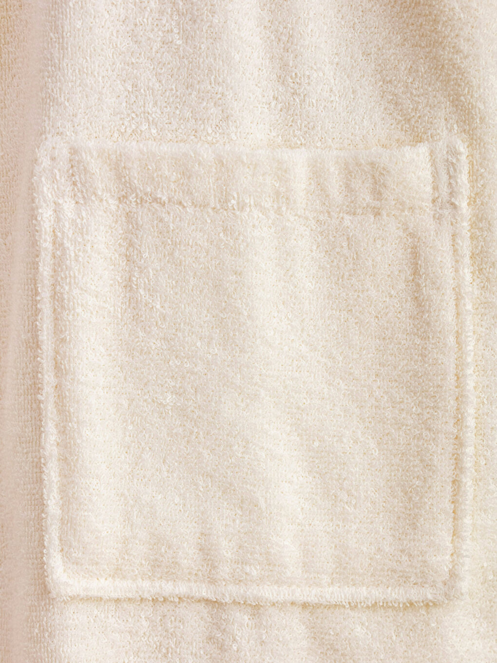 روب حمام سادة بغطاء رأس للسيدات-2