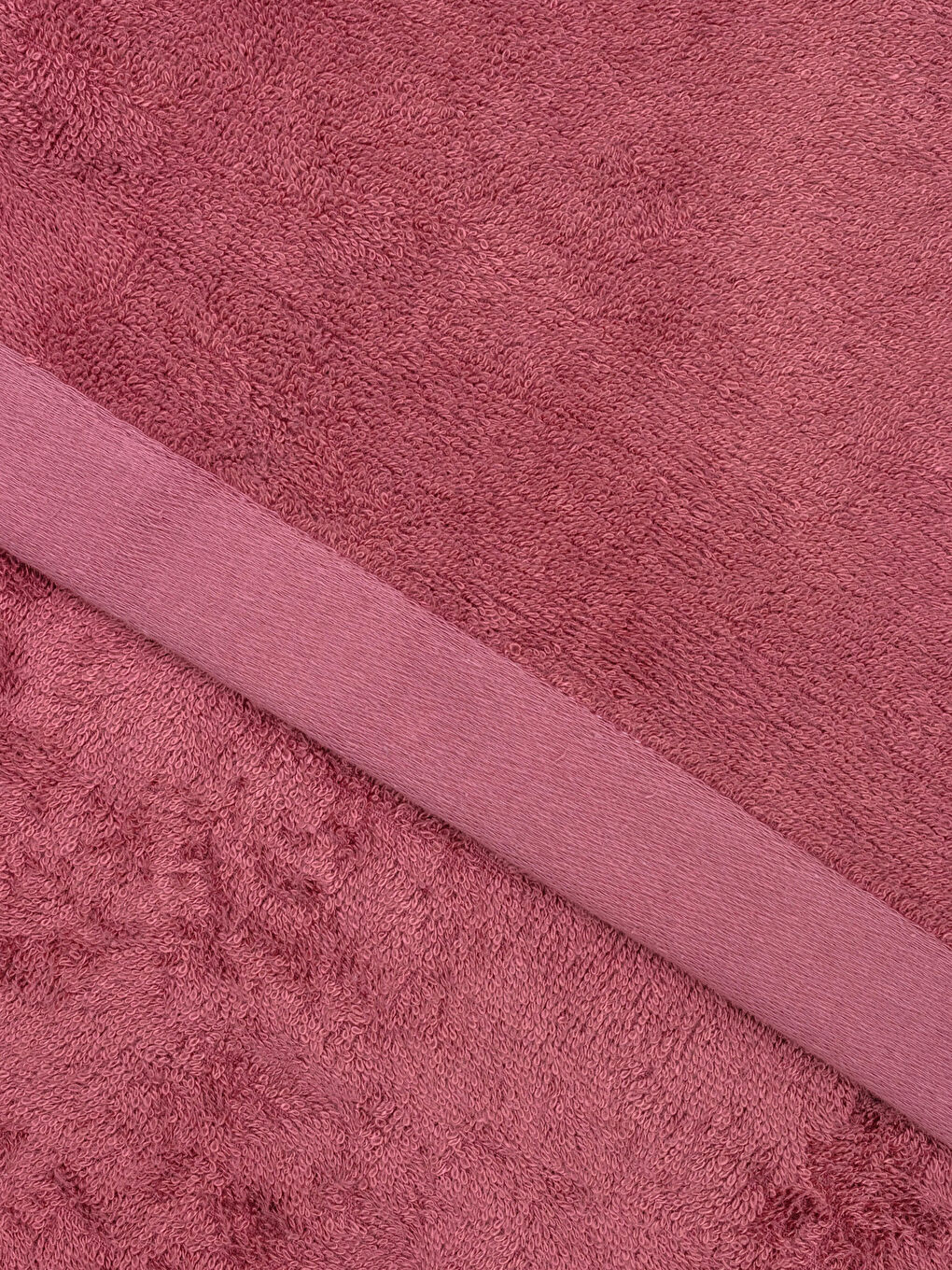 Bordo Düz Bambu Yüz Havlusu 50x80 cm-2