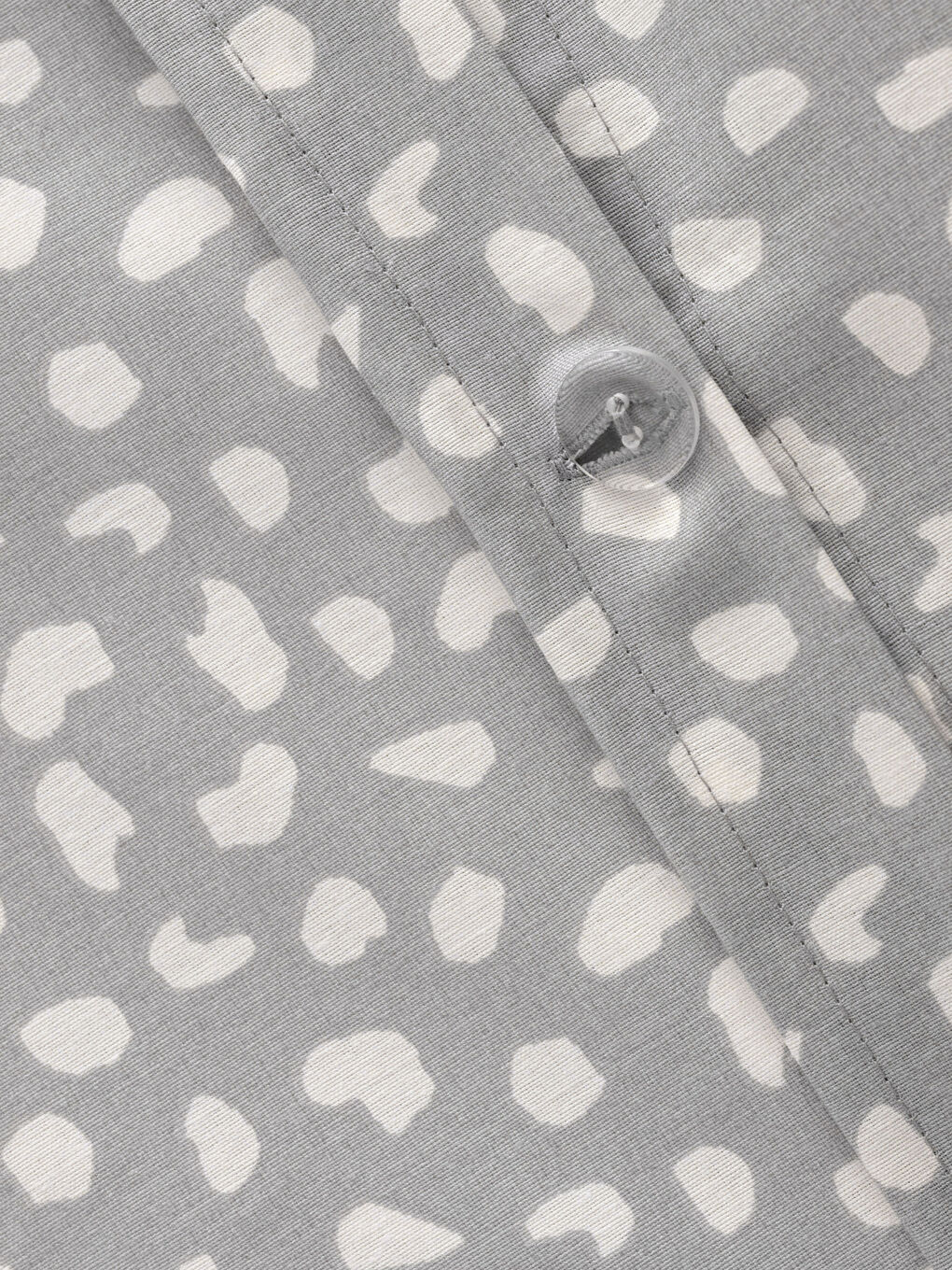 Gri Desenli Çift Kişilik Nevresim Seti-5