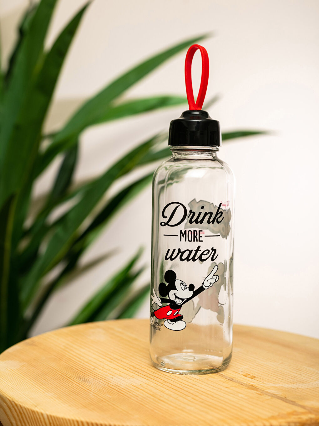 Karışık Micky Mouse Lisanslı Cam Matara 320 ml