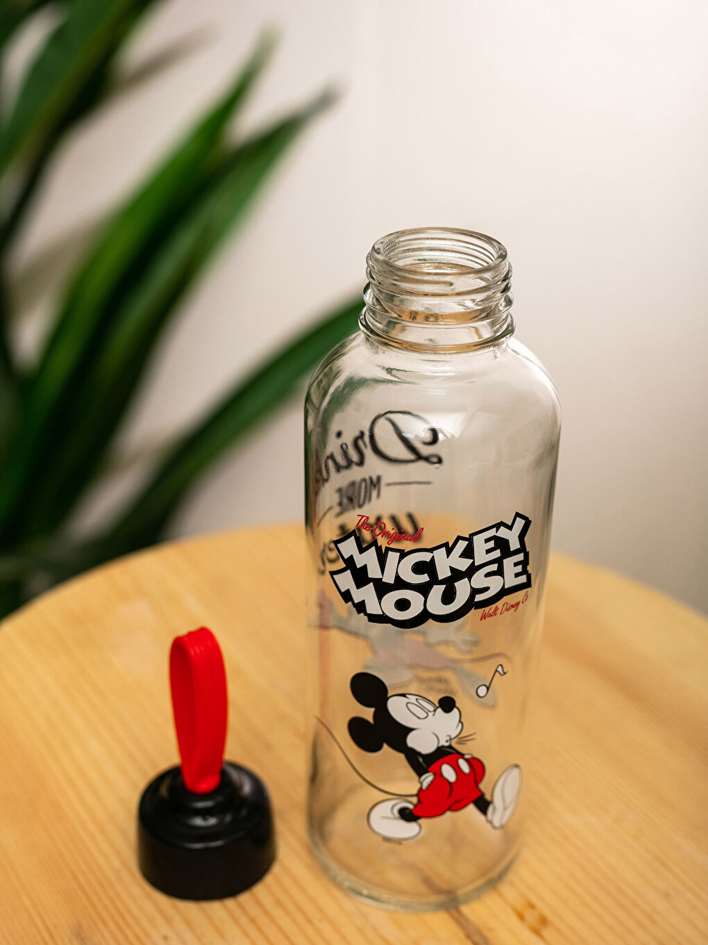 Karışık Micky Mouse Lisanslı Cam Matara 320 ml-2