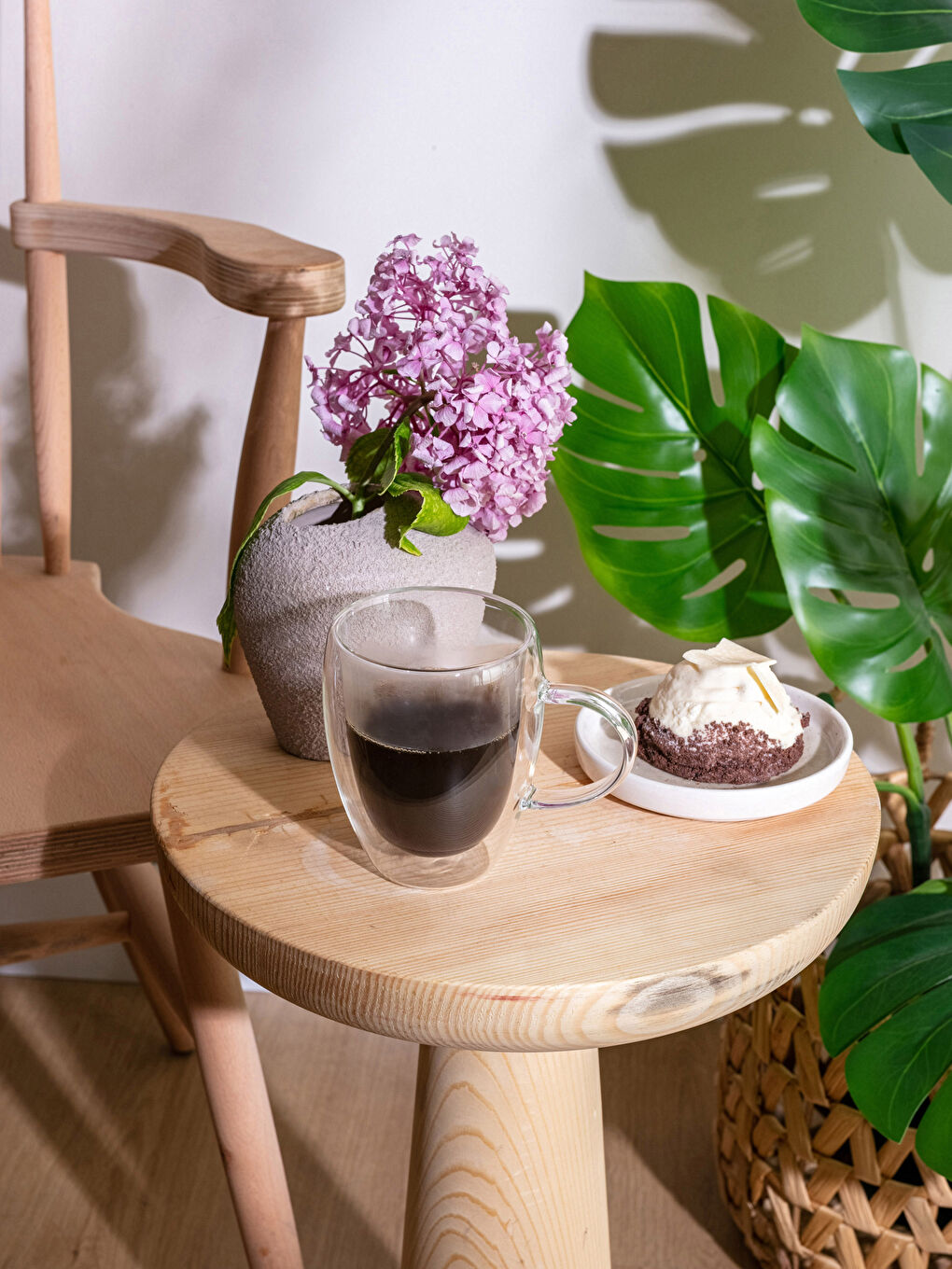 كوب زجاج مزدوج الجدار 350 مل-1