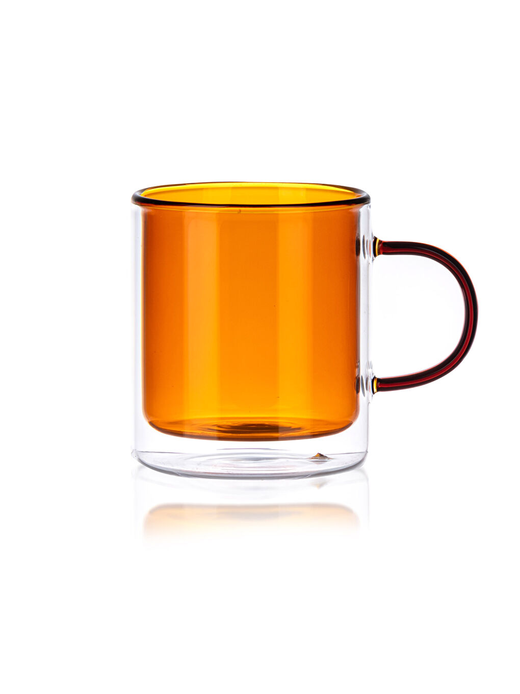 LCW HOME Double Walled Glass Mug Cup 350 Ml -W2GQ96Z8-LUB