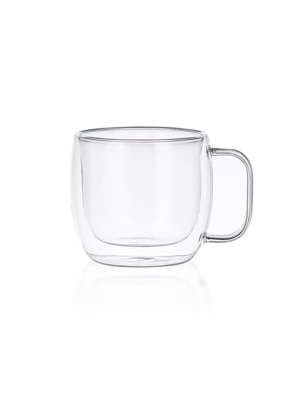 كوب زجاج مزدوج الجدار ٢ قطعة ٢٨٠ مل-3