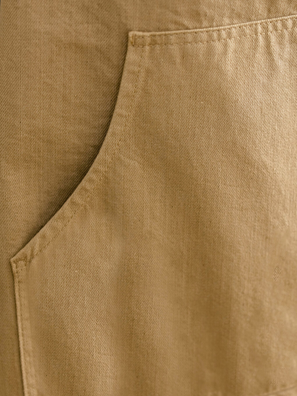 LCW HOME Plain Cotton Kitchen Apron -W2GT47Z8-SM8