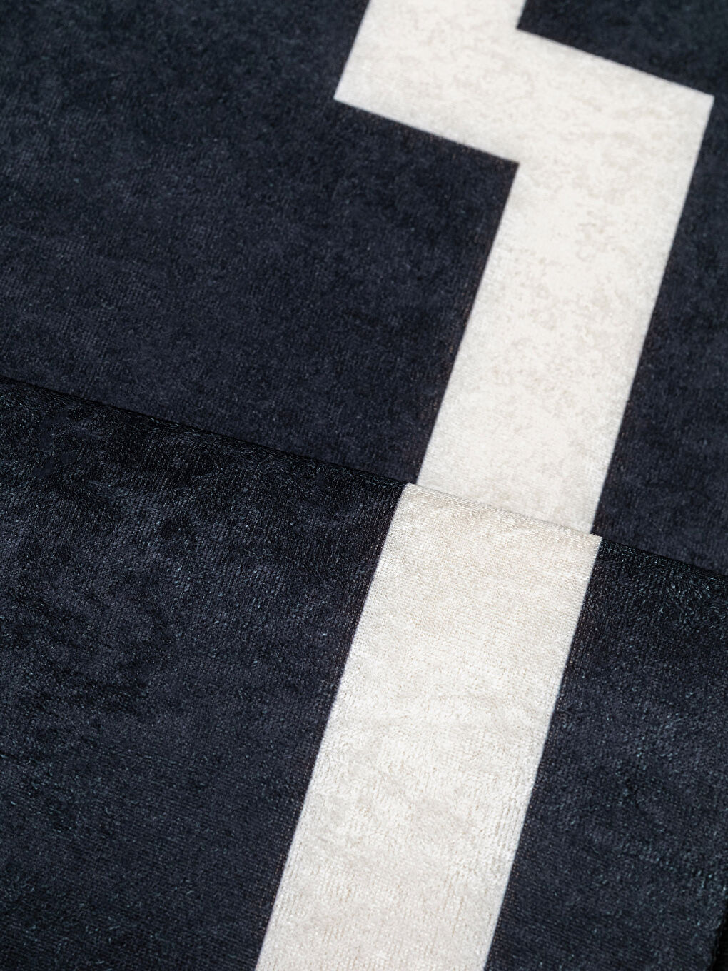 Siyah Desenli Banyo Paspası 2'li-1