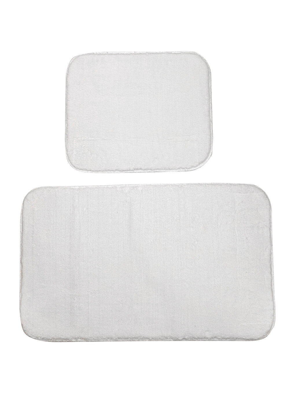 Ekru Düz Banyo Paspası 2'li-4