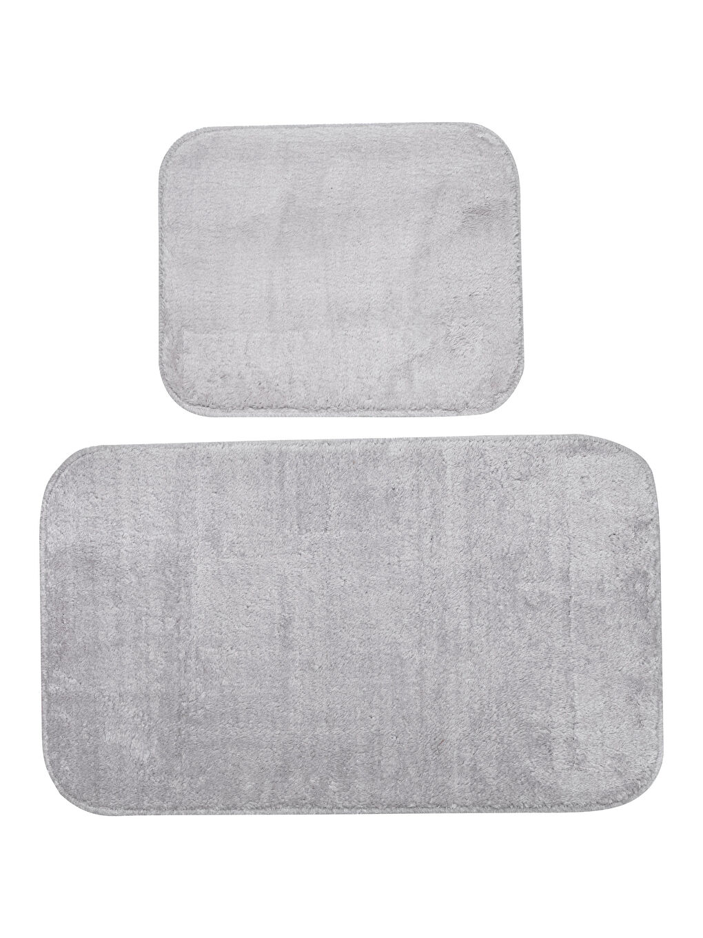 Gri Düz Banyo Paspası 2'li-3