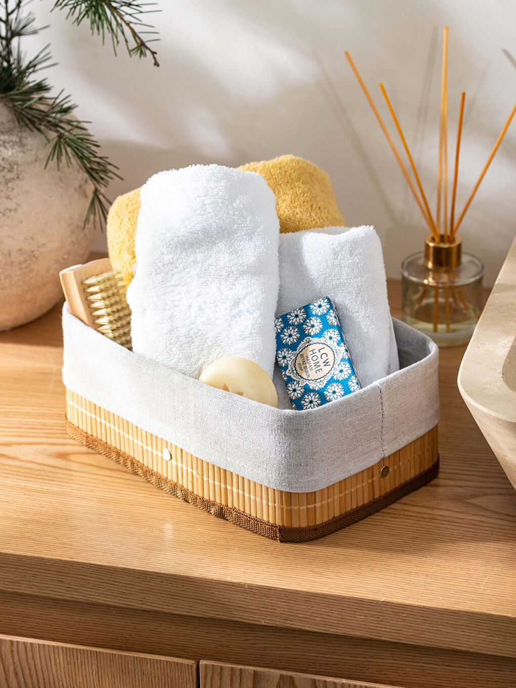 LCW HOME Zusammenklappbarer Bambuskorb -S33459Z8-T8A