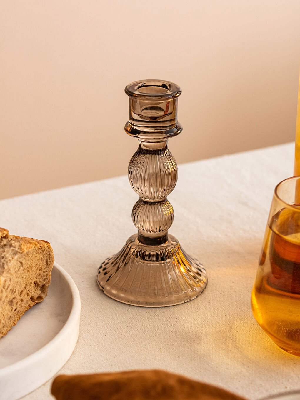 Sfeșnic din Sticlă 8x15 Cm-2