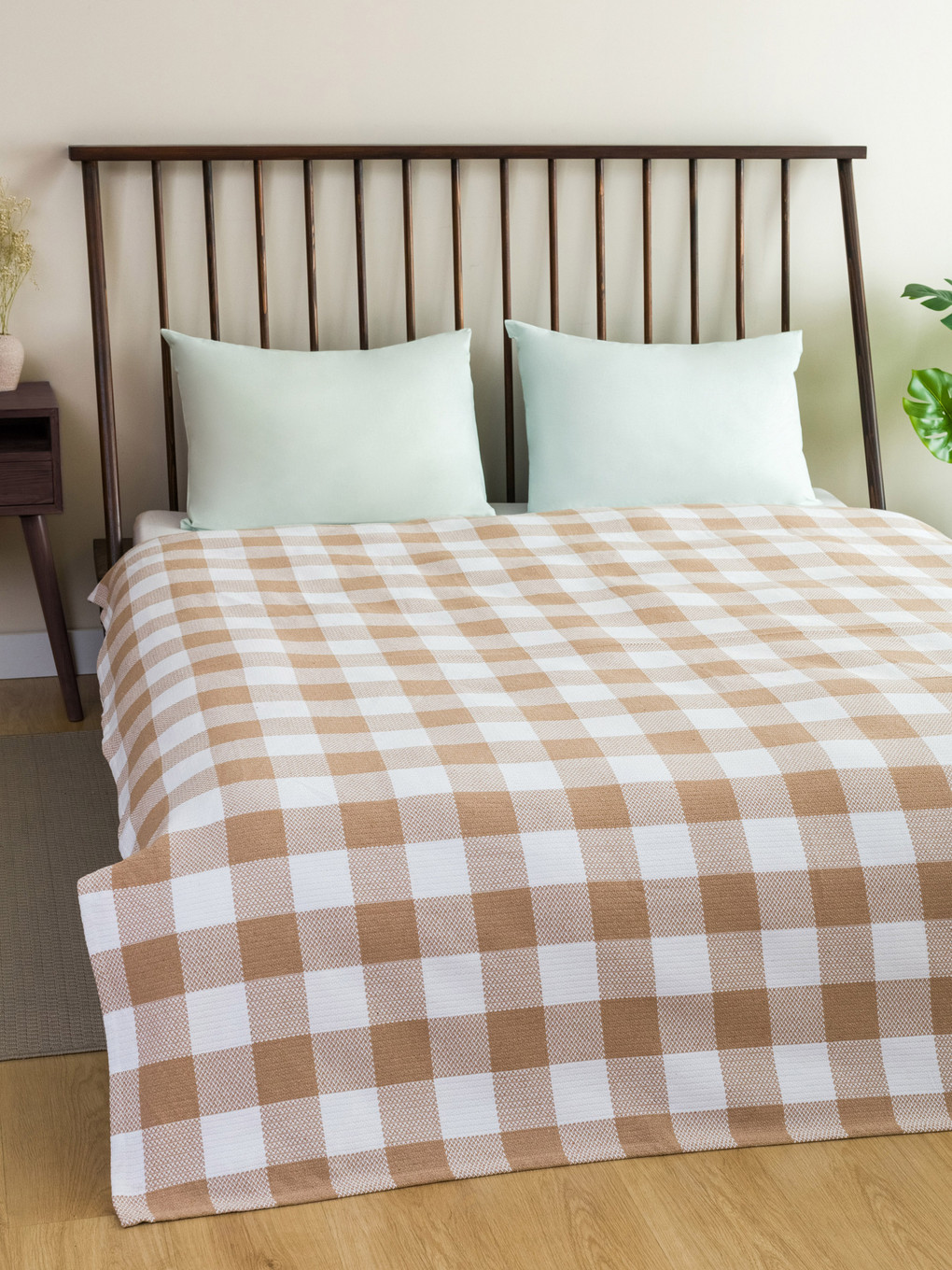 LCW HOME Karierte Doppel-piqué-tagesdecke 200x220 Cm - S2O140Z8-QQ9