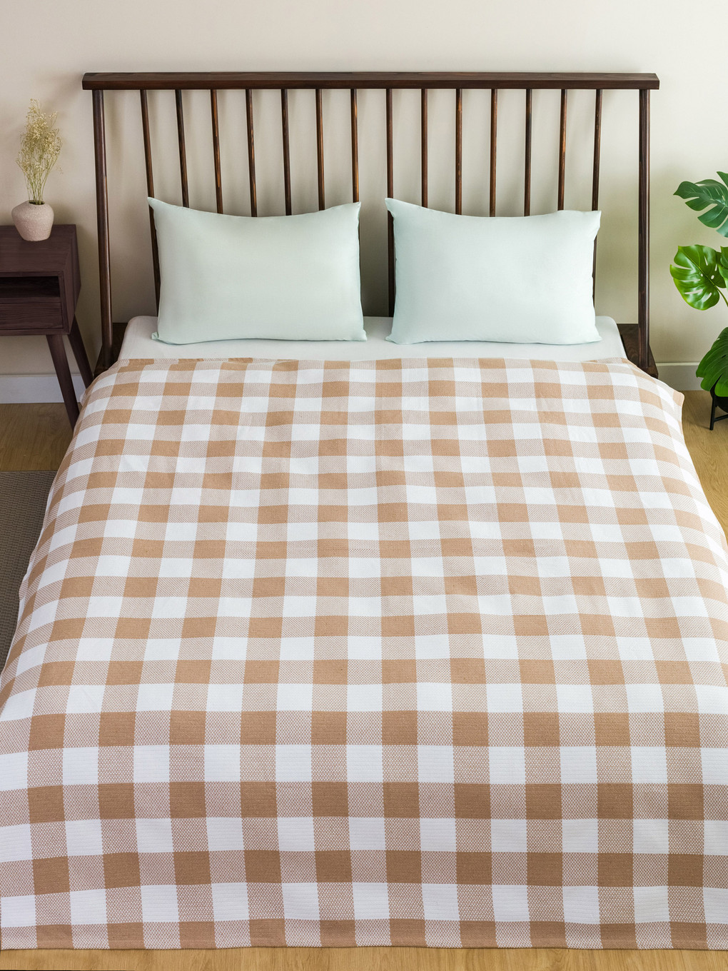 LCW HOME Karierte Doppel-piqué-tagesdecke 200x220 Cm - S2O140Z8-QQ9
