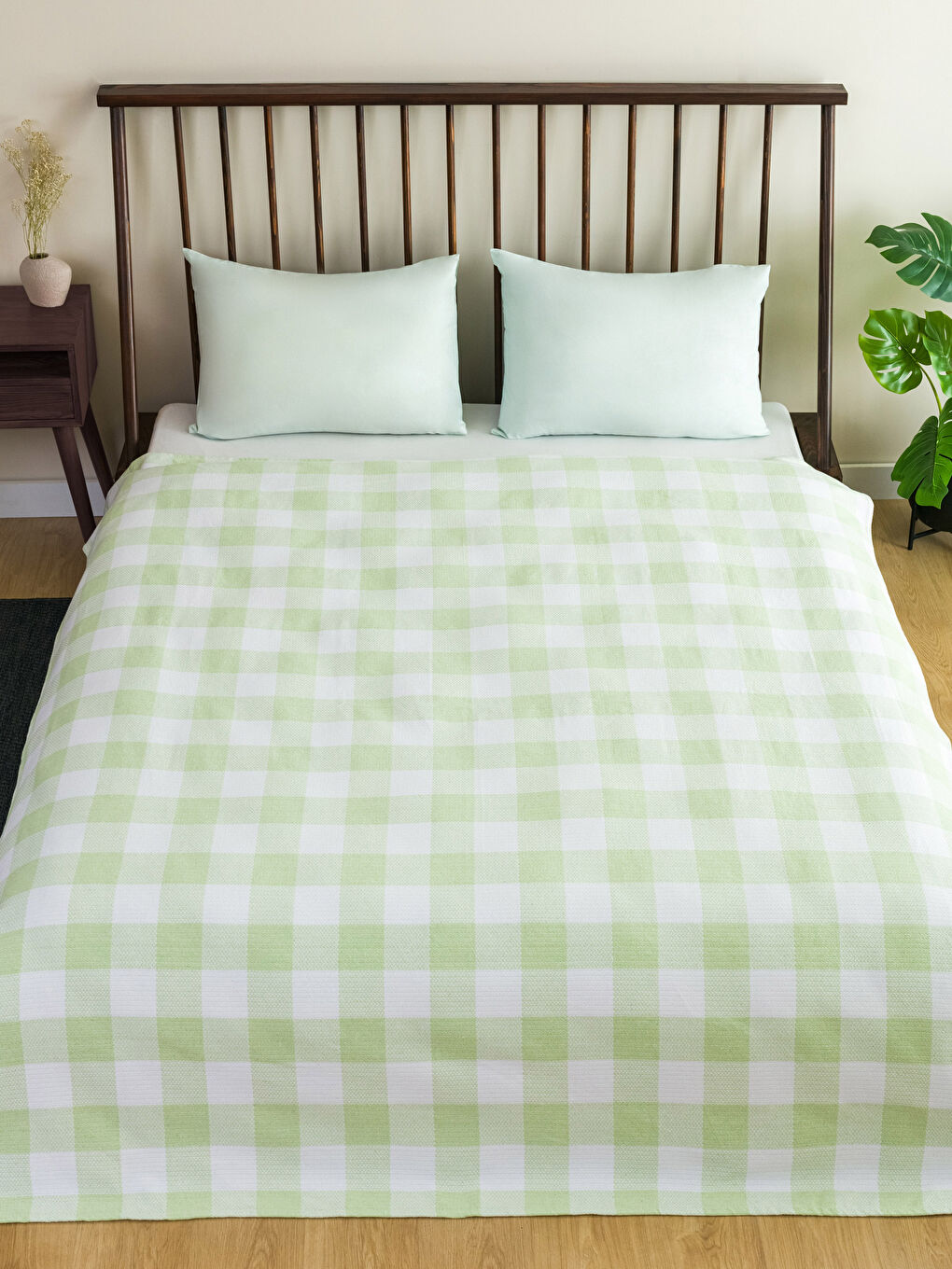 Plaid Patterned Double Pique 200x220 Cm -S2O140Z8-TTT