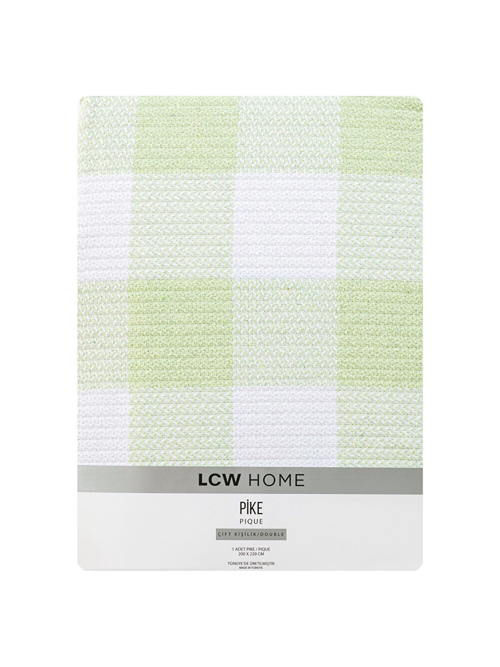 Plaid Patterned Double Pique 200x220 Cm -S2O140Z8-TTT