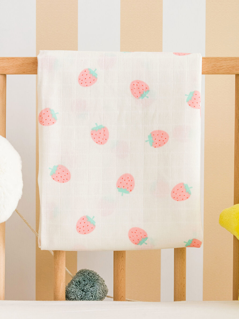 Pătură de Muselină din Bumbac Imprimat pentru Fete-1