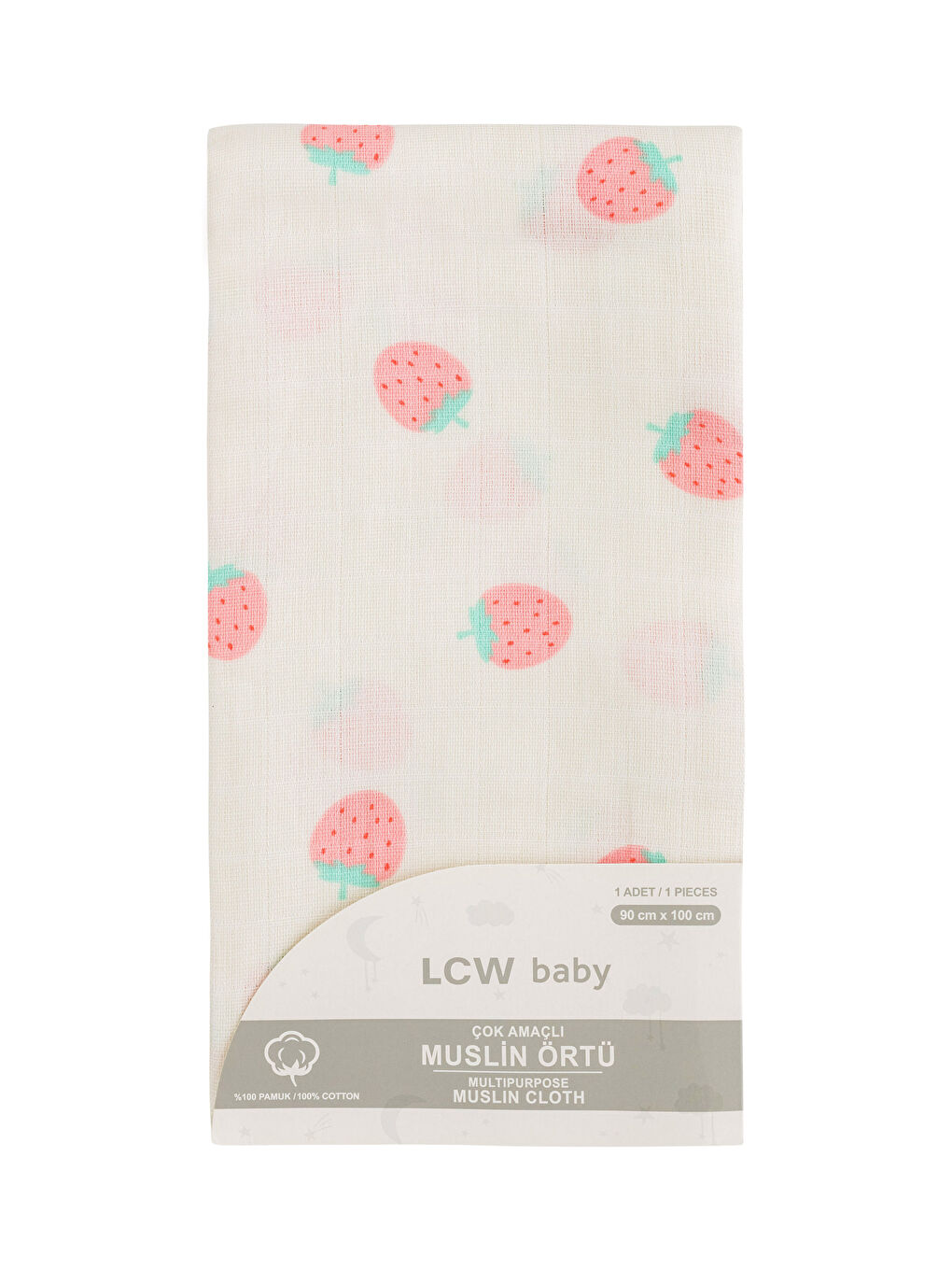 Pătură de Muselină din Bumbac Imprimat pentru Fete-3