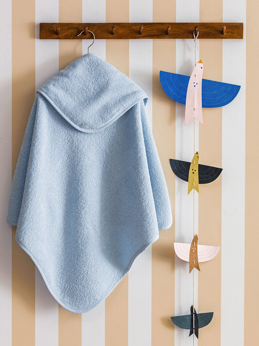 Hooded Baby Boys' Bathrobe-1