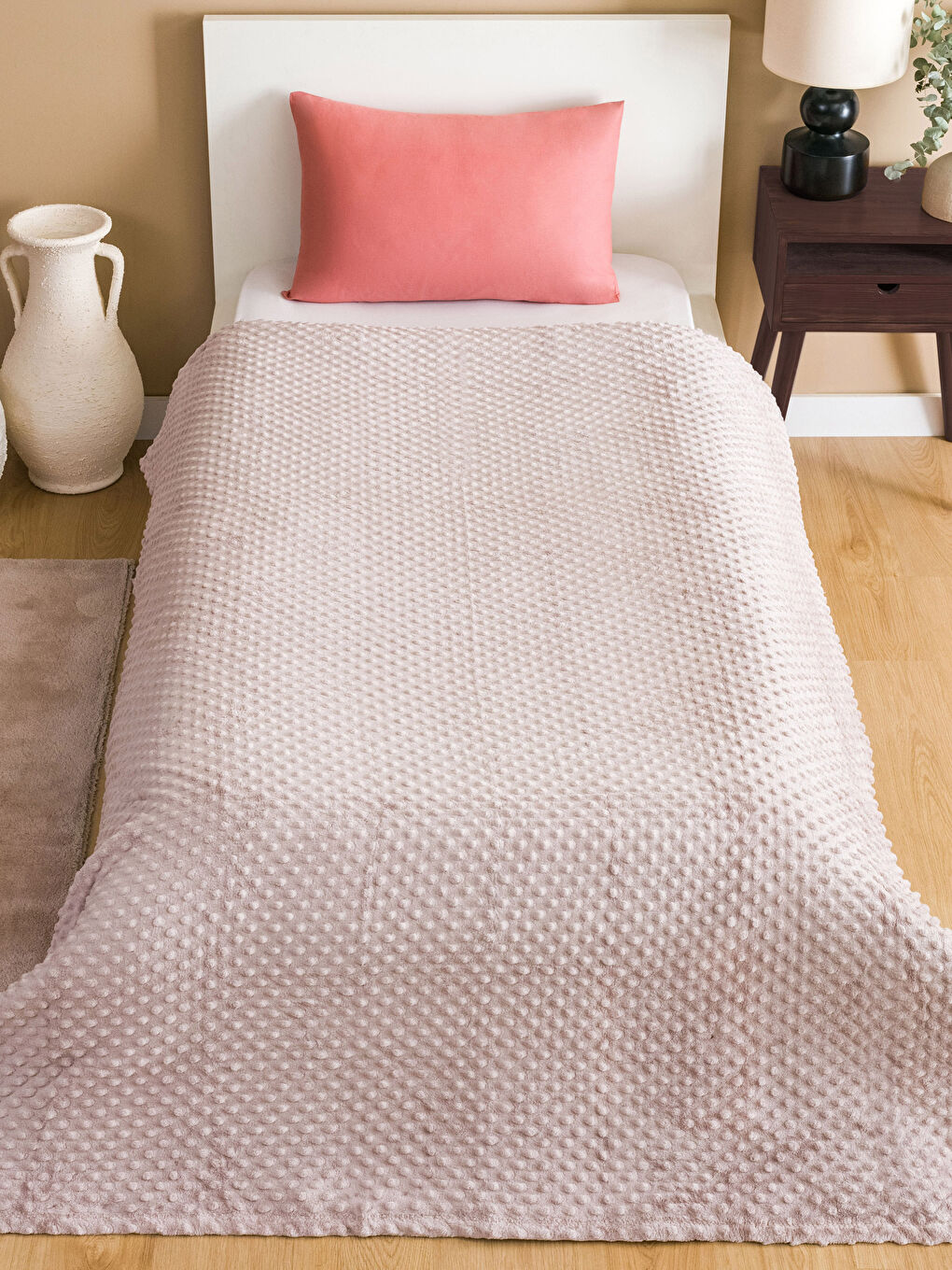 Велсофт Узорчатое Односпальное Одеяло Bud 150x220 См-1