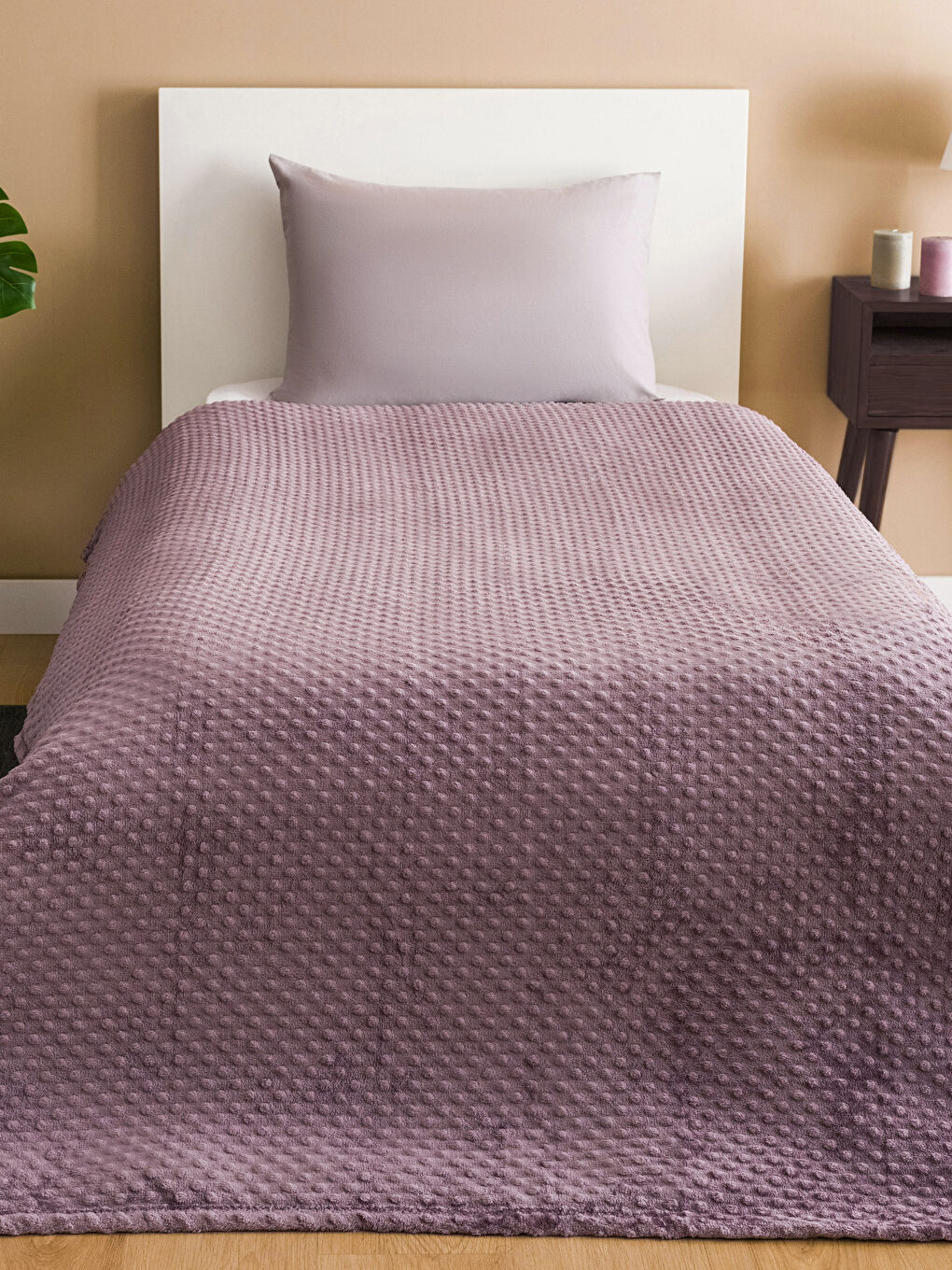 Велсофт Узорчатое Односпальное Одеяло Bud 150x220 См