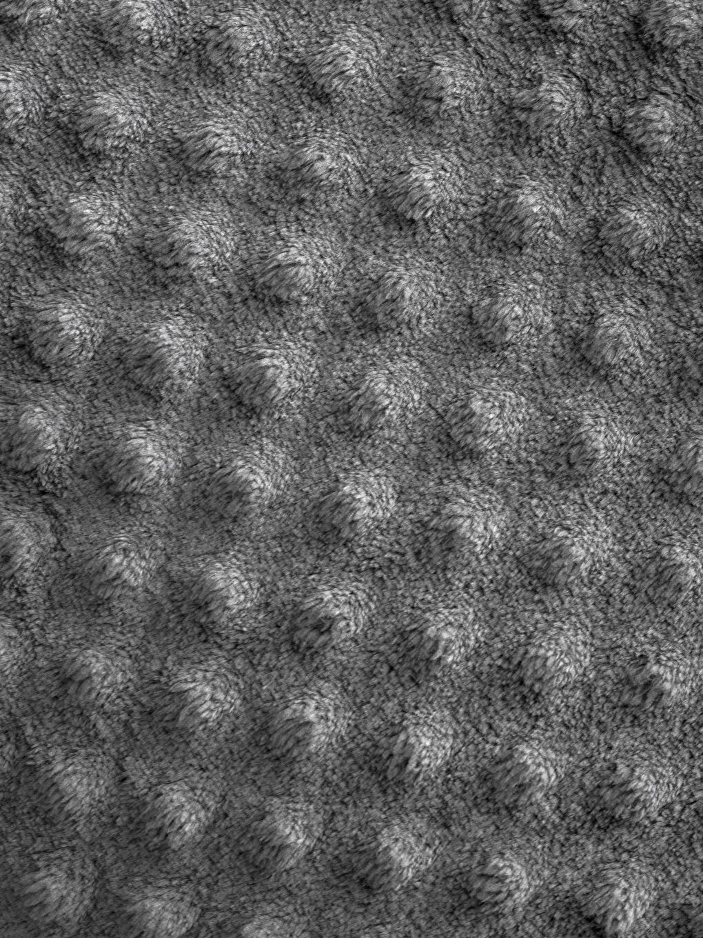 Gri Tomurcuk Desenli Welsoft Çift Kişilik Battaniye 200x220 cm-2