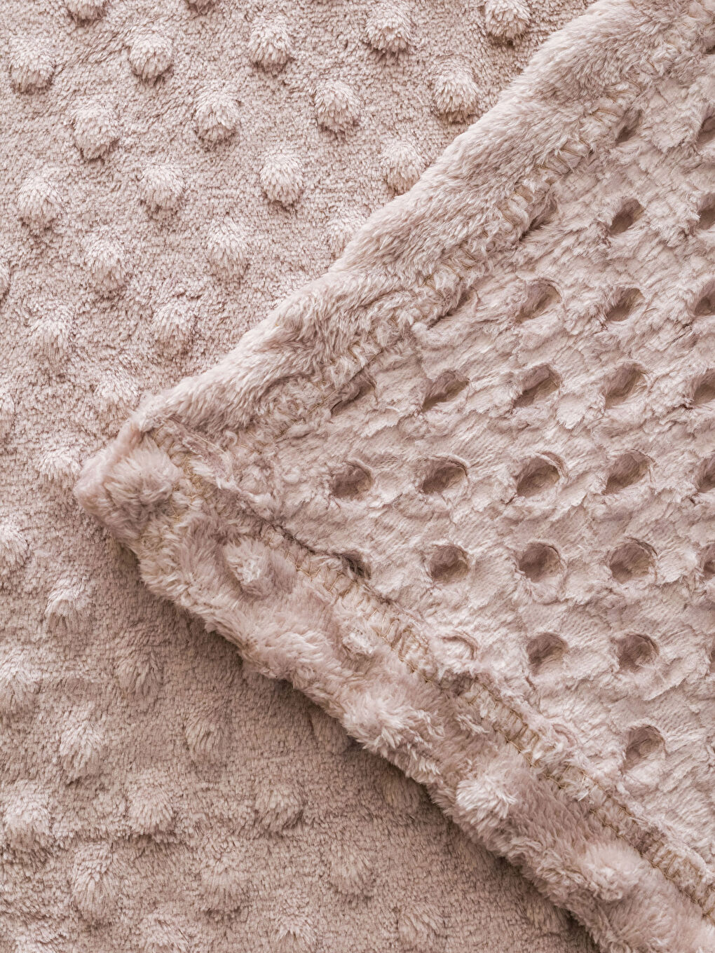 Двуспальное одеяло из велсофта с узором Tomurcuk 200x220 см-3