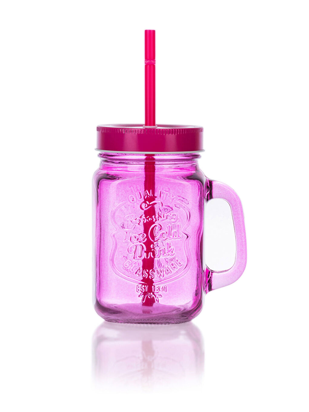 Strohhalm Pipette Glasbecher 420 Ml-3