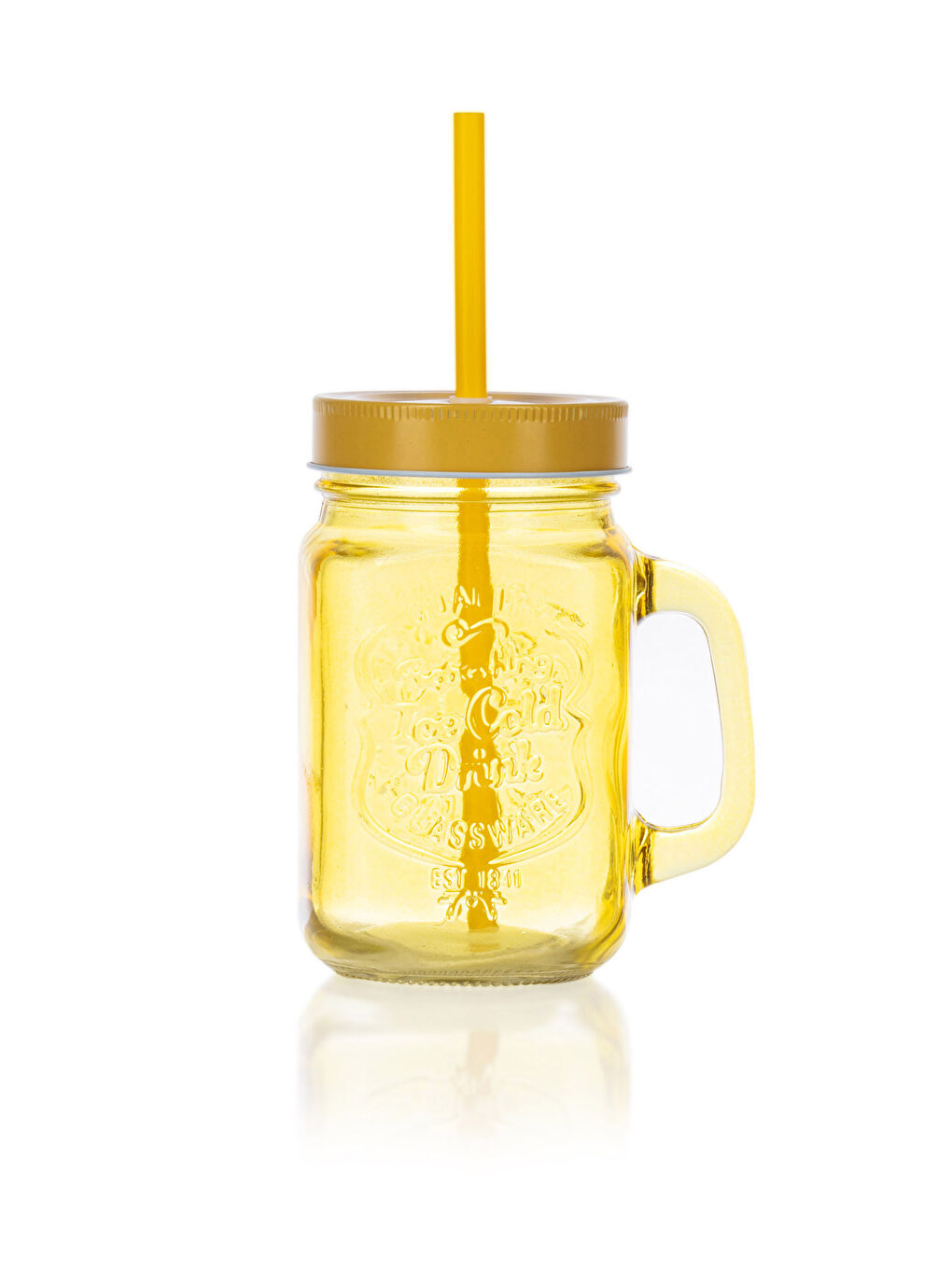 LCW HOME Sari Pipetli Cam Kupa Bardak 420 ml - 3