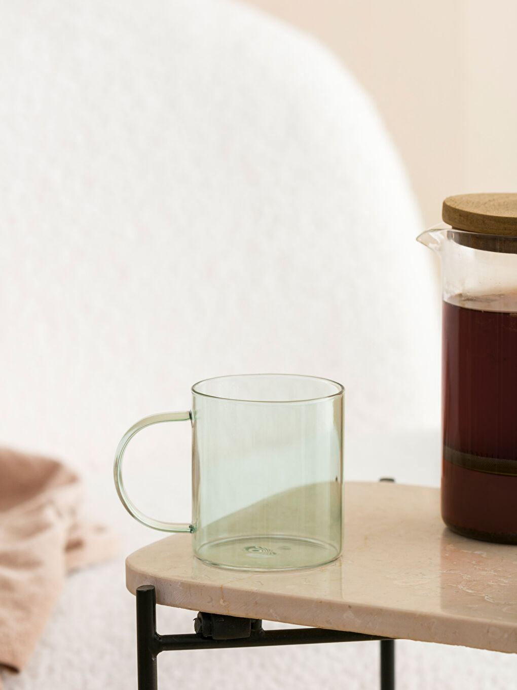 Colored Glass Mug - 350 ml -S3AL15Z8-LRR