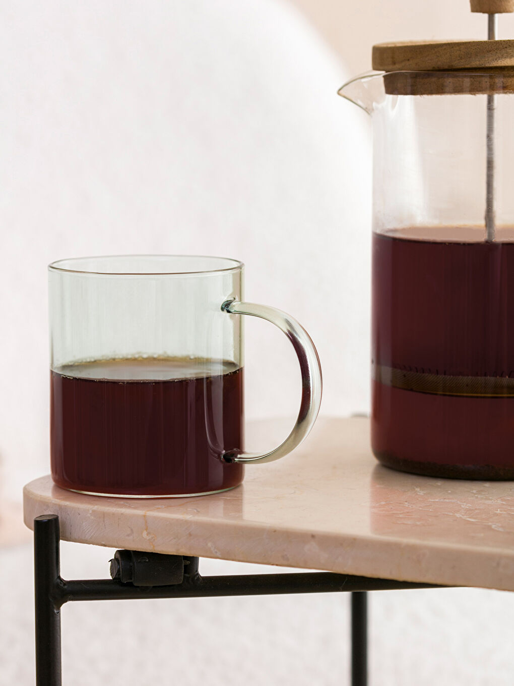 Colored Glass Mug - 350 ml -S3AL15Z8-LRR