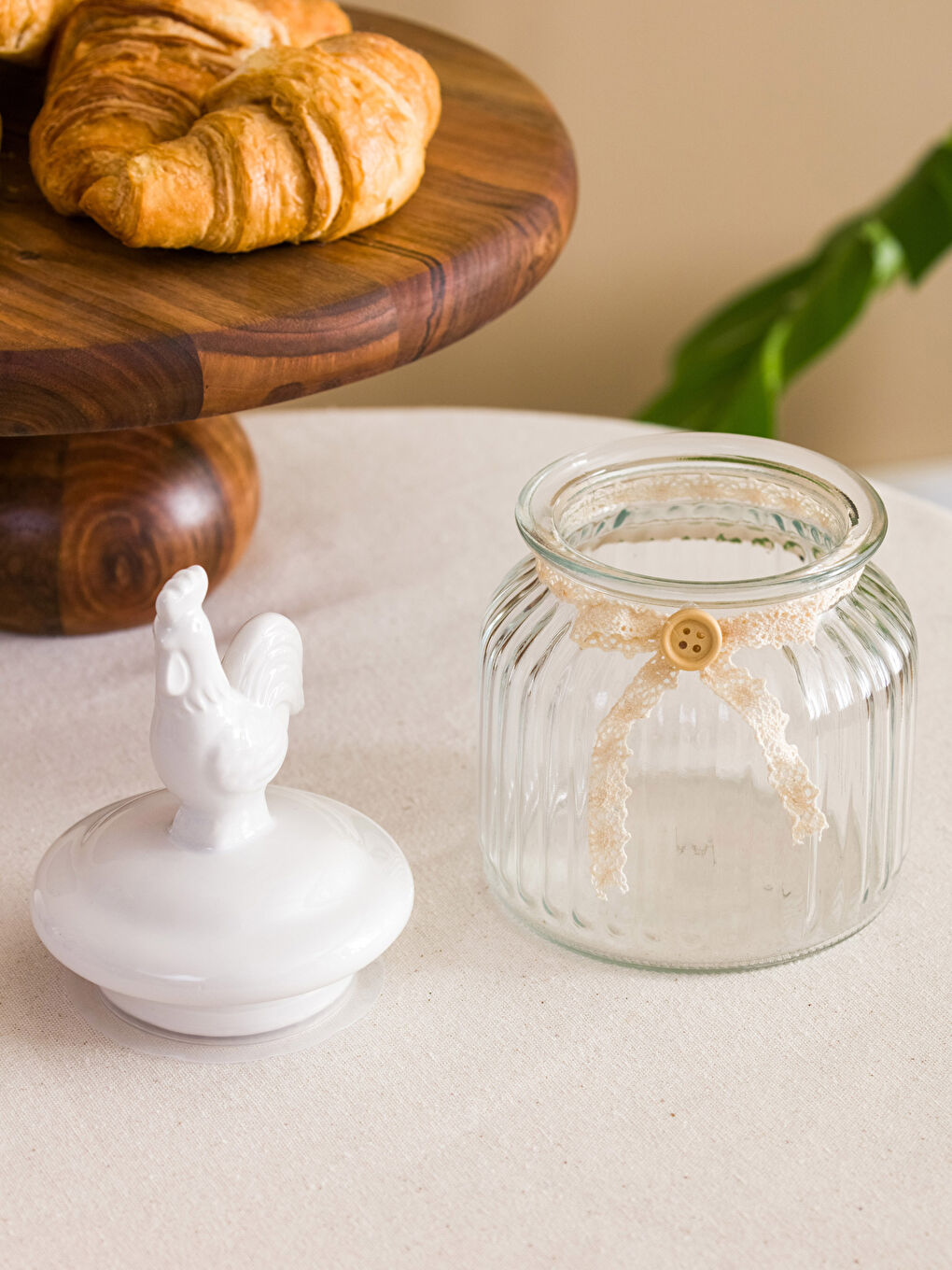 برطمان زجاج بغطاء 650 مل-2