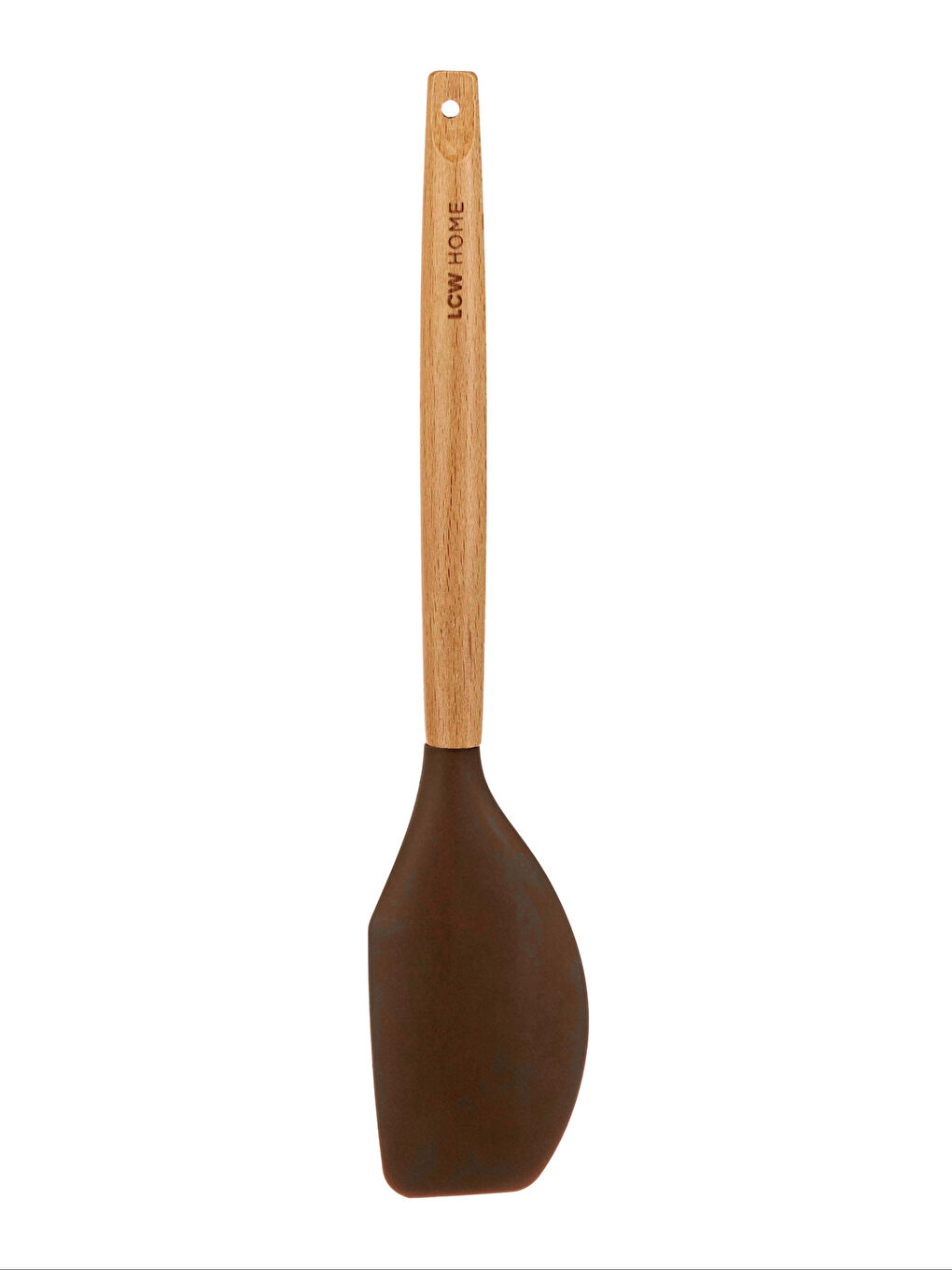 Kahverengi Silikon Uçlu Ahşap Spatula-4
