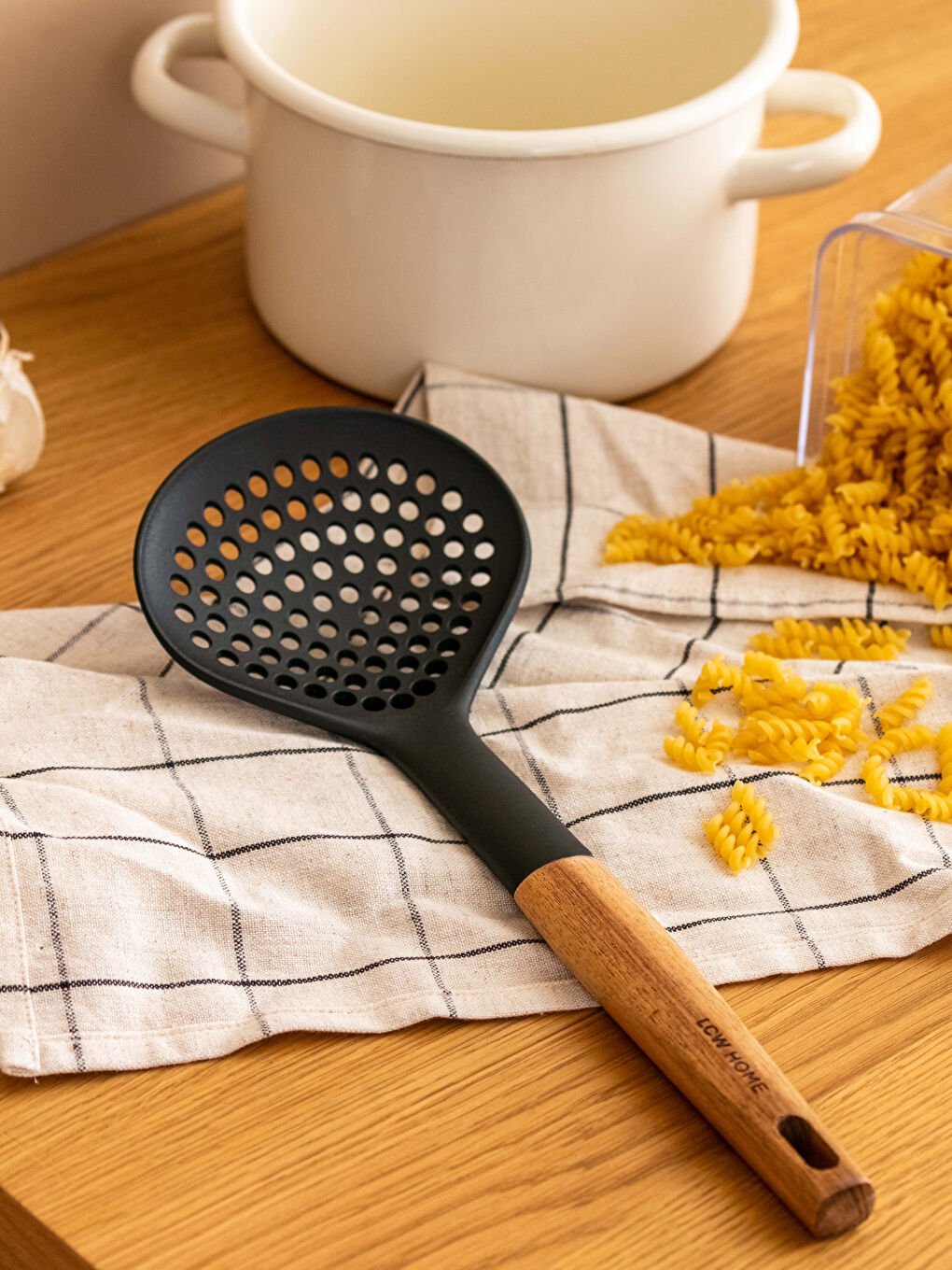 LCW HOME Flat Wooden Colander 32 Cm -S3AL55Z8-LQJ