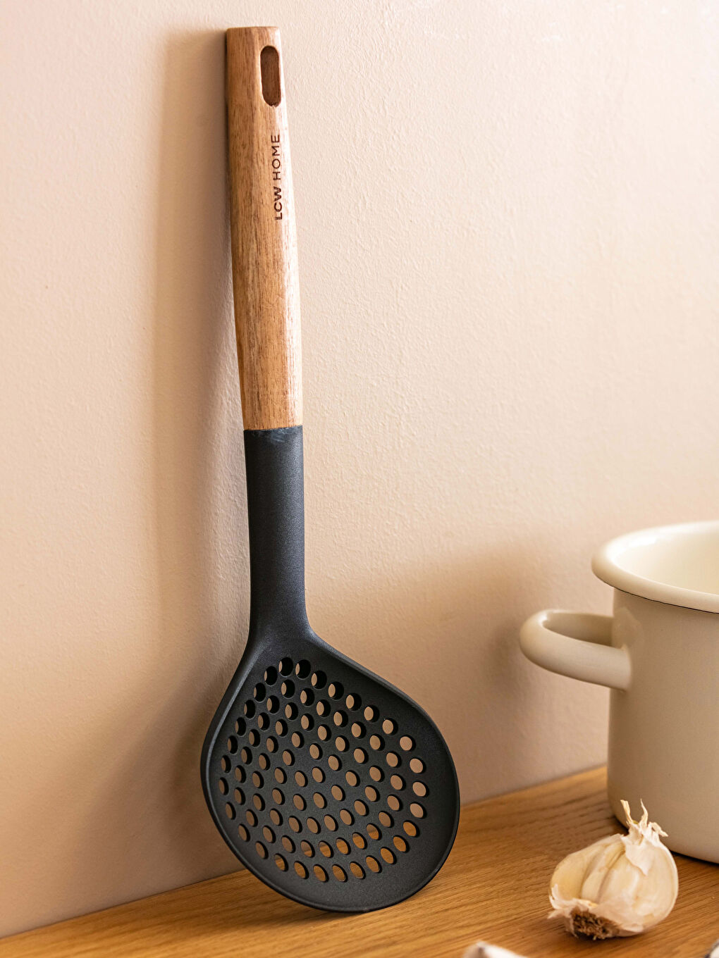 LCW HOME Flat Wooden Colander 32 Cm -S3AL55Z8-LQJ
