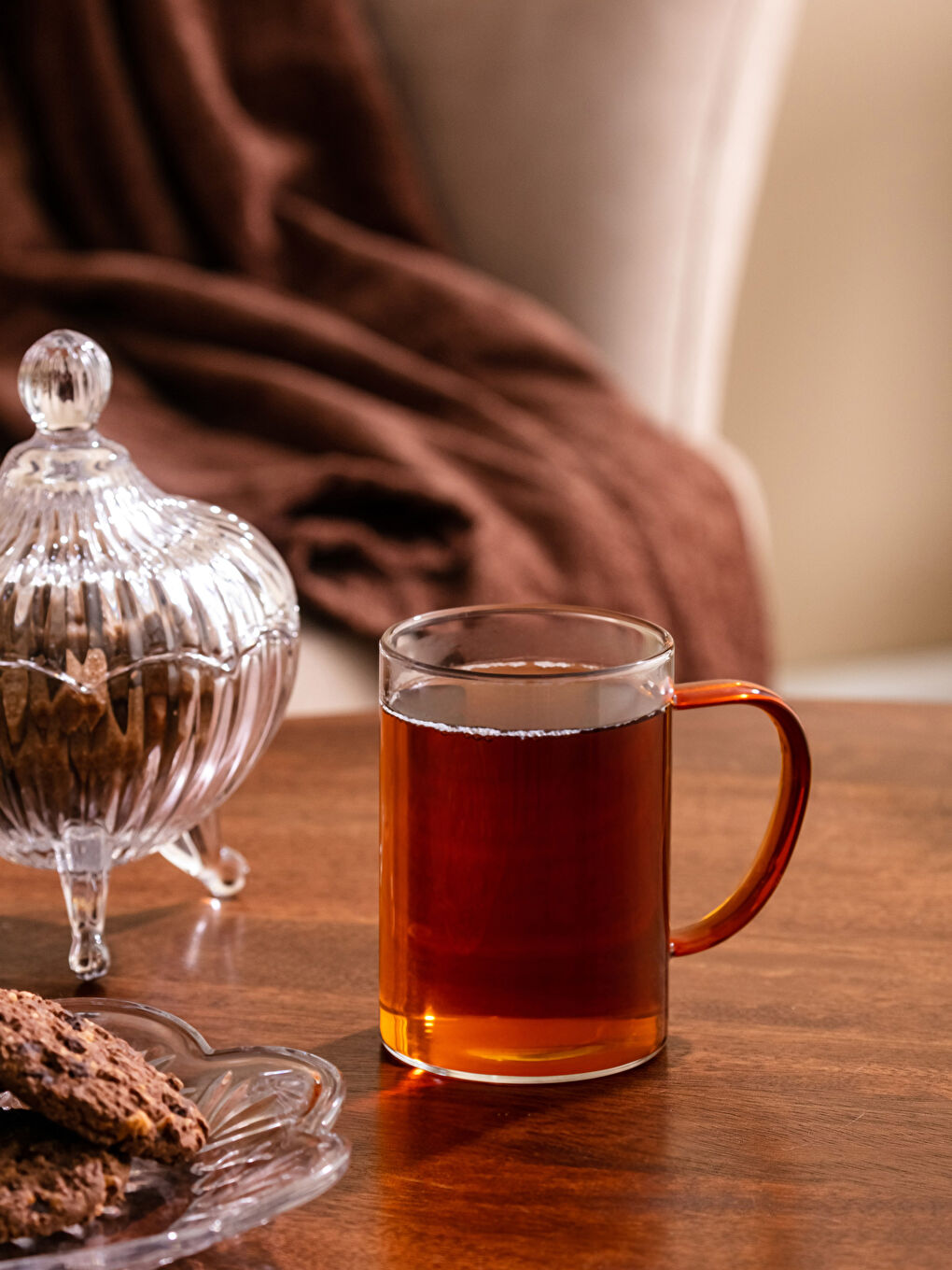 Flat Glass Mug 300 Ml