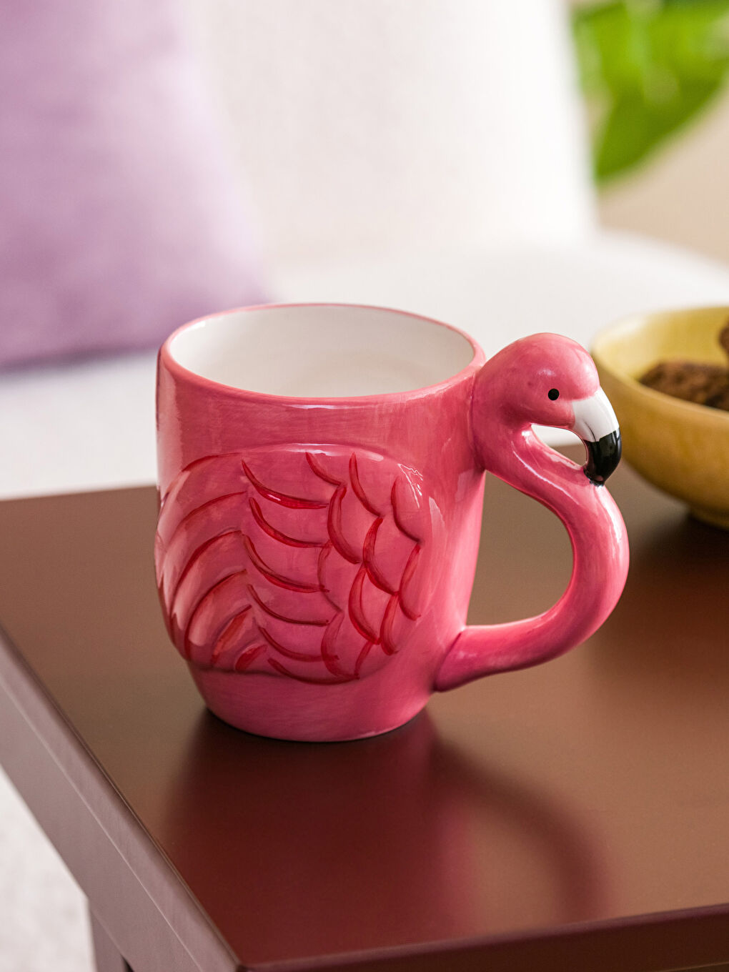 Tasse en Céramique à Motif Flamant