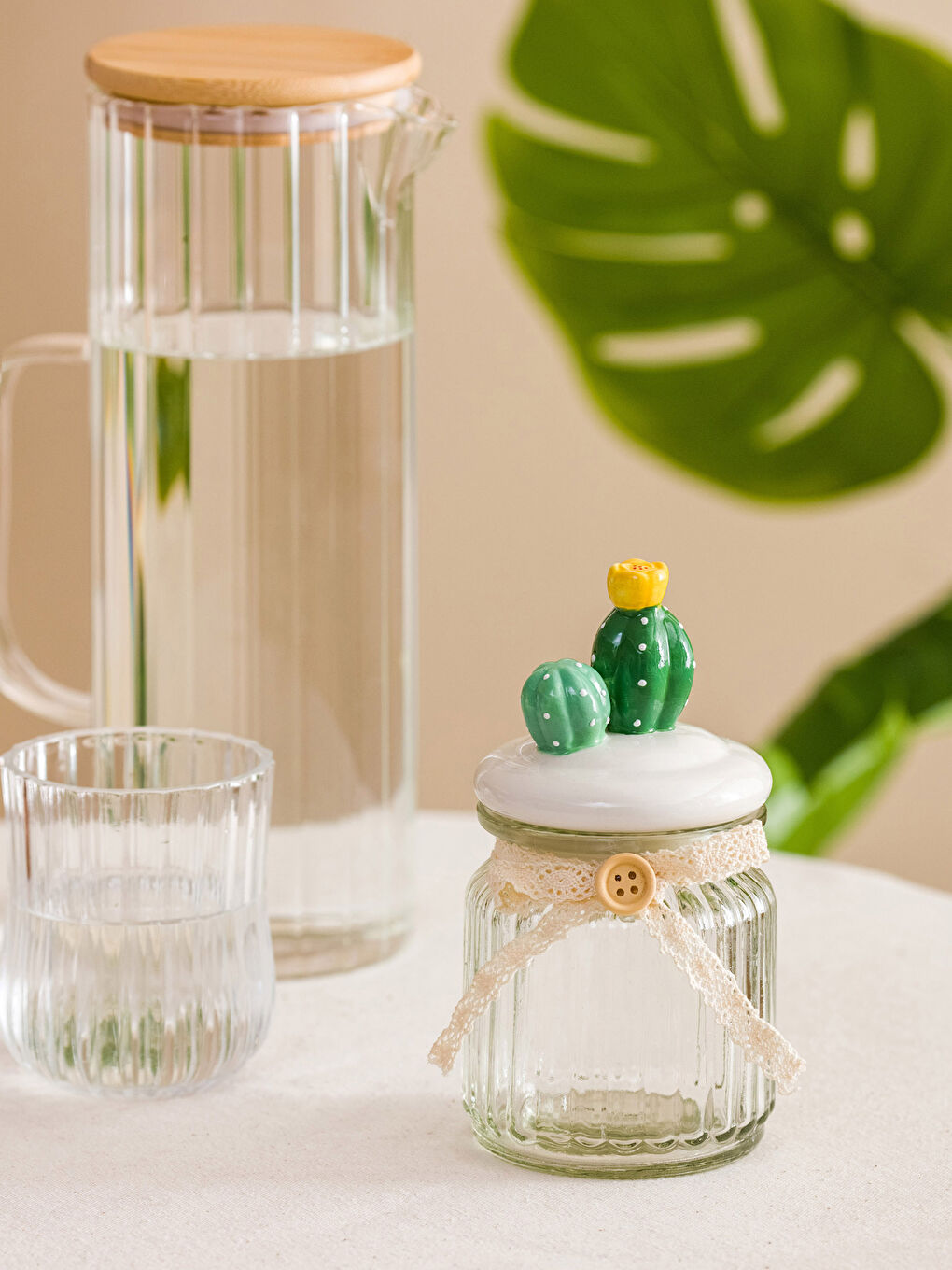 Bocal De Rangement En Verre Figuré 3D 230 Ml