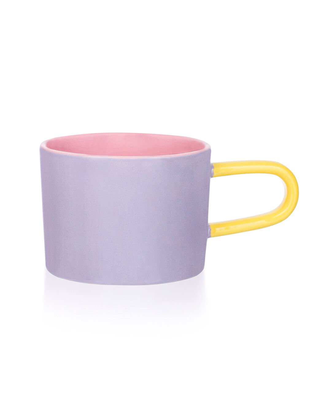 Karışık Renk Bloklu Seramik Kupa 300 ml-3