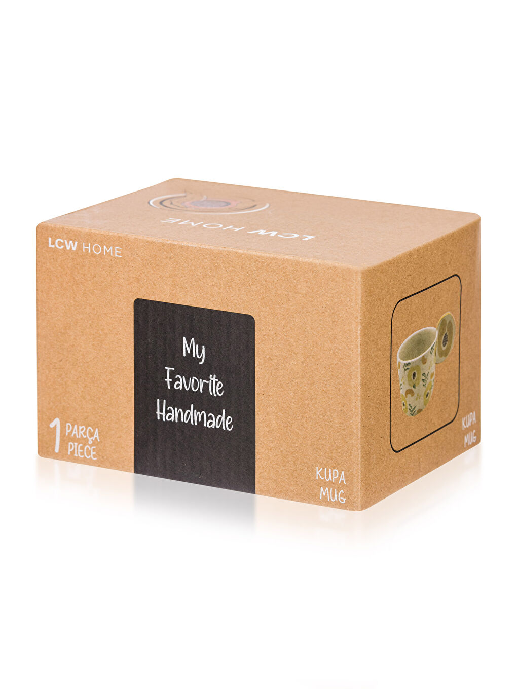 LCW HOME Karişik Desenli Seramik Kupa 300 ml - 3